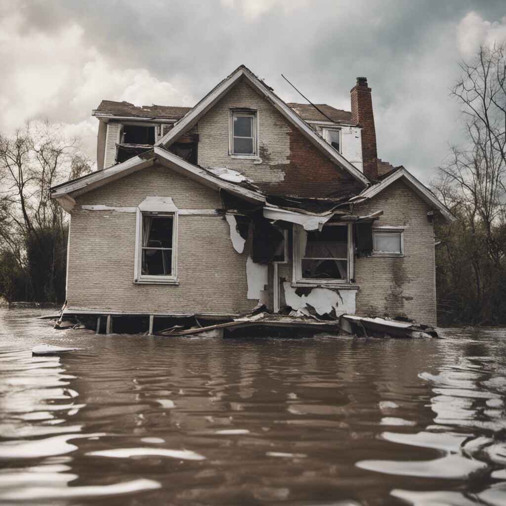 an image of water damaged home