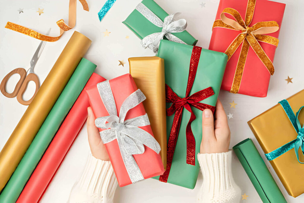 Clean and Organize Your Holiday Gift Wrapping Supplies 